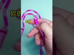 Фитнес скакалка для тренировок высокой интенсивности без замыканий Фитнес мягкая кручевая скакалка video