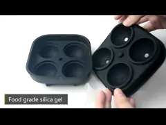 MHC Flexible Easy Release Silicone Freezer Tray Freezer Safe Multi Purpose Mold For Cakes