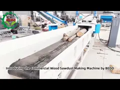 90KW High Capacity Wood Sawdust Making Machine 4500KG