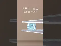 Diamantes azuis cultivados em laboratório Certificado IGI Opções de jóias personalizadas de diamantes