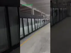 R290 Bottom Mount Upright Display Refrigerator Supermarket Refrigeration Equipment