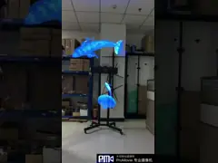 ABS PC Голографический светодиодный дисплей вентилятора 1024×638 Беспроводной Wifi Bluetooth video