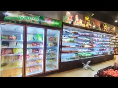 0 - 10℃ -18 | охладитель напитка -22℃ коммерчески с системой управления термостата video