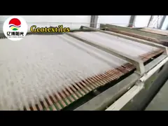 не сплетенный geotextile video