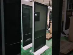 Outdoor digital signage 55 inch freestanding TFT LCD Screen with LED back light for display and visibility in any outdoor environment