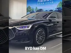 Умный инновационный электромобиль 715 км компактный 5-местный электромобиль BYD Han video