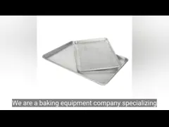 Алюминиевые угольные изделия из углеродистой стали пекарни пекарни пекарни для печи в 600 х 400 мм video