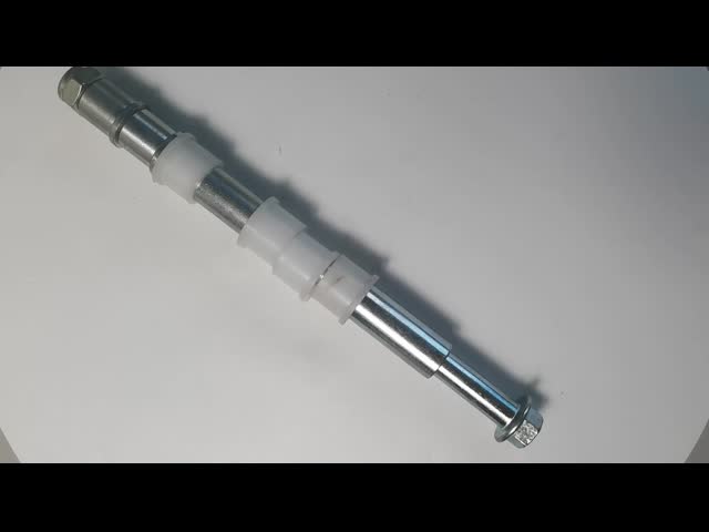45# Steel Rotating Body With High Speed And Less Support  SHAFT PIVOT W/plastic Sleeve TITAN 150