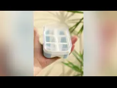 Мини США Пластиковый морозильник Контейнер для кубиков льда с лопатой video