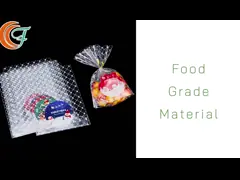 Penutup Panas Penyimpanan Makanan Kantong Kemasan OPP Bagian Bawah Lemparan Bagian Bawah Kantong Plastik OPP