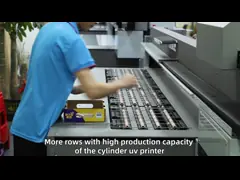 Промышленный мини-УФ-принтер высокоточный компактный цифровой УФ-принтер video