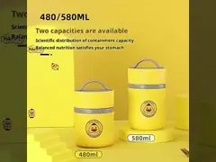 Stainless 316L SS Food Container Airtight Leakproof Insulation Bucket With Size Is 10*15.5*10 cm And Weight Is 215 Gram