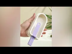 Многоцветные не липкие самодельные мороженое мороженое Мольды морозильники морозильники video