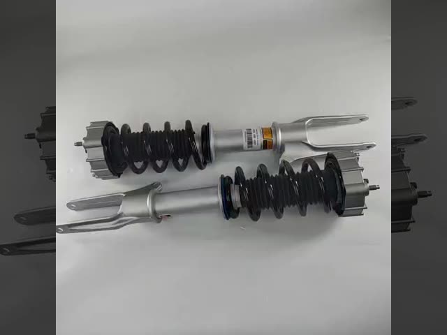 переднее собрание спиральной пружины распорки амортизатора удара 97034304506 97034304507 для Порше 2010-2016 Panamera 970 видео