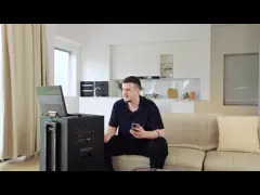 Беспроводный сенсорный экран Android Система Караоке Спикер Crystal Clear video