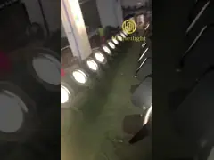 Устойчивый низкий уровень шума для вечеринки Дискотека 200 Вт LED COB Теплые белые парные огни video