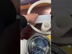 Высокое давление PCTFE Стержень цилиндра поршневой уплотнитель на заказ video