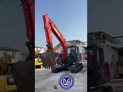 Eccellente forza di rottura ZX130 Usato Hitachi 13 tonnellate escavatore