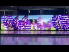 Мини светодиодный дисплей внутреннего переднего доступа магнитный модуль светодиодный экран с стальным шкафом, установленным на стене для торгового центра video