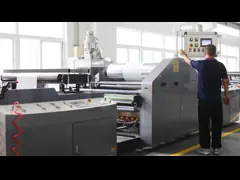 High Speed Automatic Wax Coating Machine For Hamburger Paper Customization Made Easy