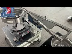 Dwójkanałowy Wibratory Bowl Feeder Bottle Crown Lid Vibrating Cap Feeder
