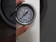 2.5 Двойной манометр для измерения давления Манометр для измерения давления на масле из глицериновых слитков video