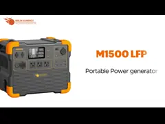 Generador solar de batería de litio UPS de 2200W con panel solar de 600W