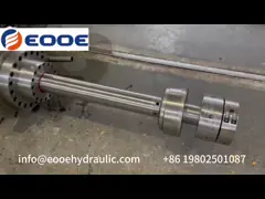 Ensaios de pressão do cilindro hidráulico