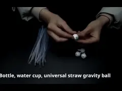 Пищевая молочная бутылка для кормления и аксессуары гравитационный сиппер солома резиновая с размером 2 * 2,5 см и весом video
