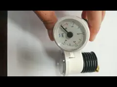 40mm 0-4bar دیوار آویزان دیگ فشار کتل ماده فولاد سیاه