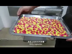 FP-A Нержавеющая сталь Маленькая пустая сортировщик капсул Автоматическая очистка порошка video