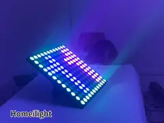 Club Bar Effect Light 12x12pcs RGB 3in1 LEDS матричный фонарь для ночного клуба video
