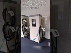 Станция зарядки электромобилей с 5 м кабелем зарядки video