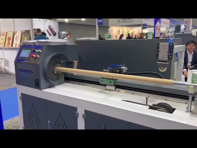Industrial Elegance Fully Automatic Paper Core Cutting Machine