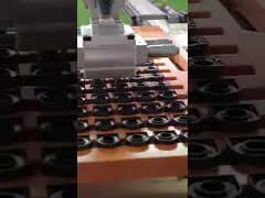 АБ клея двух компонентов смешивания Автоматический эпоксидный смолы диспенсер горшок смолы ab машина video