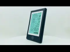 Беспроводная профессиональная метеорологическая станция для мониторинга температуры и влажности на улице video