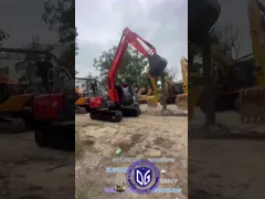 Usata Hitachi ZX120 escavatore da 12 tonnellate con buona presa e trazione
