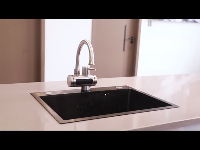 LED Digital Display Instantaneous Fast Electric Heating Water Tap For Kitchen
