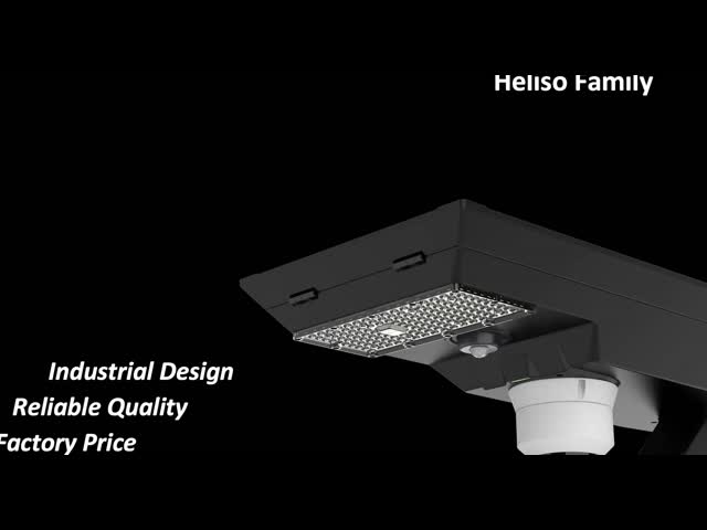 Aluminium ADC12 Waterproof IP65 High Lumens LED Street Light For Garden Parking Lot Plaza Lamp
