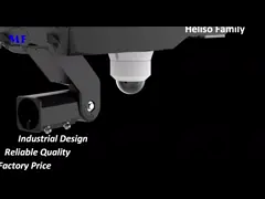 Алюминиевый ADC12 водонепроницаемый IP65 высокие луменсы светодиодный уличный фонарь для садового паркинга video