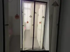 B2B оптом вышитые сети дома магнитные сетки дверные шторы противомоскитные двери video