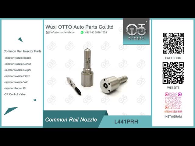 L441PRH Common Rail Nozzle For Injectors 28337917 Applied DOOSAN T4 1.8 & 2.4 L TC