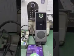 IP65 TTlock Bluetooth Khóa cửa được điều khiển bằng dấu vân tay sinh trắc học