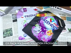 Стоять вверх по мешку PE 2L NY детержентному упаковывая для продукта 1kg личной заботы стоит вверх по мешкам video