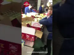 Легко открыть крышку Помидорная паста 140 г на ломту Красная помидорная паста video