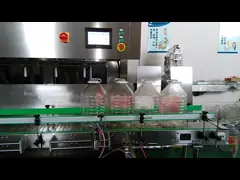 Машина завалки бутылки масла 2000BPH заполняя покрывая линейная video