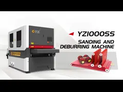 YZ1000SS все в одном ремне щетка шлифовка дебурринг финиширующая машина video