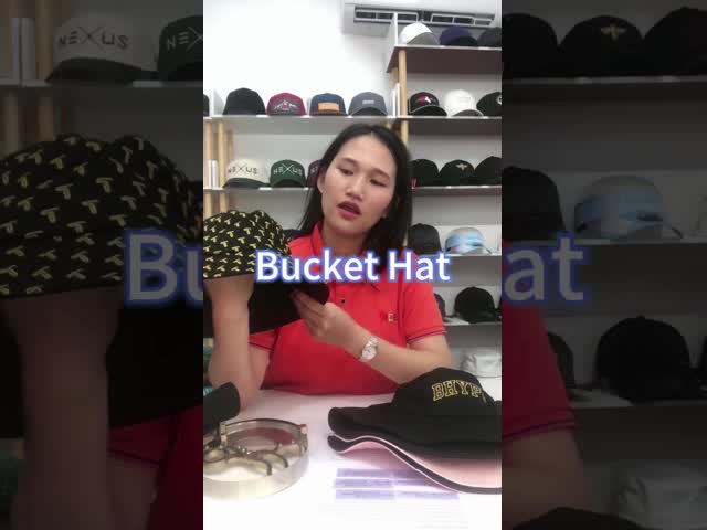 printed bucket hats