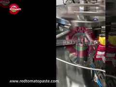 Фабрично-производственная печатная упаковка для пасты соуса помидоров video