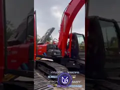 Sistemi di raffreddamento efficienti ZX200-3 Escavatore Hitachi usato 20T Escavatore idraulico